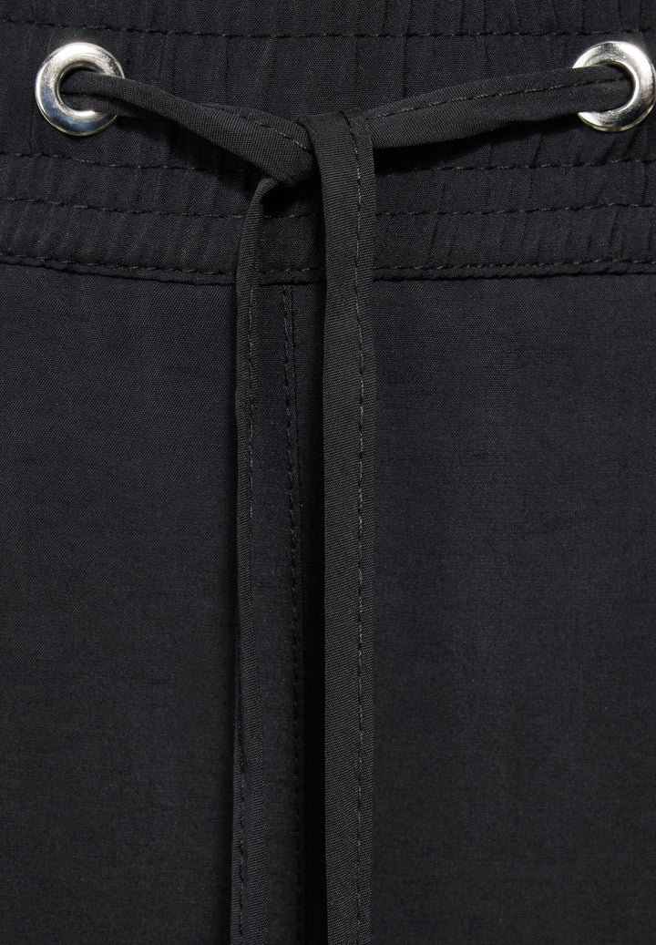 LTD QR Wide leg String cupro t, Black 10001 Bild 3