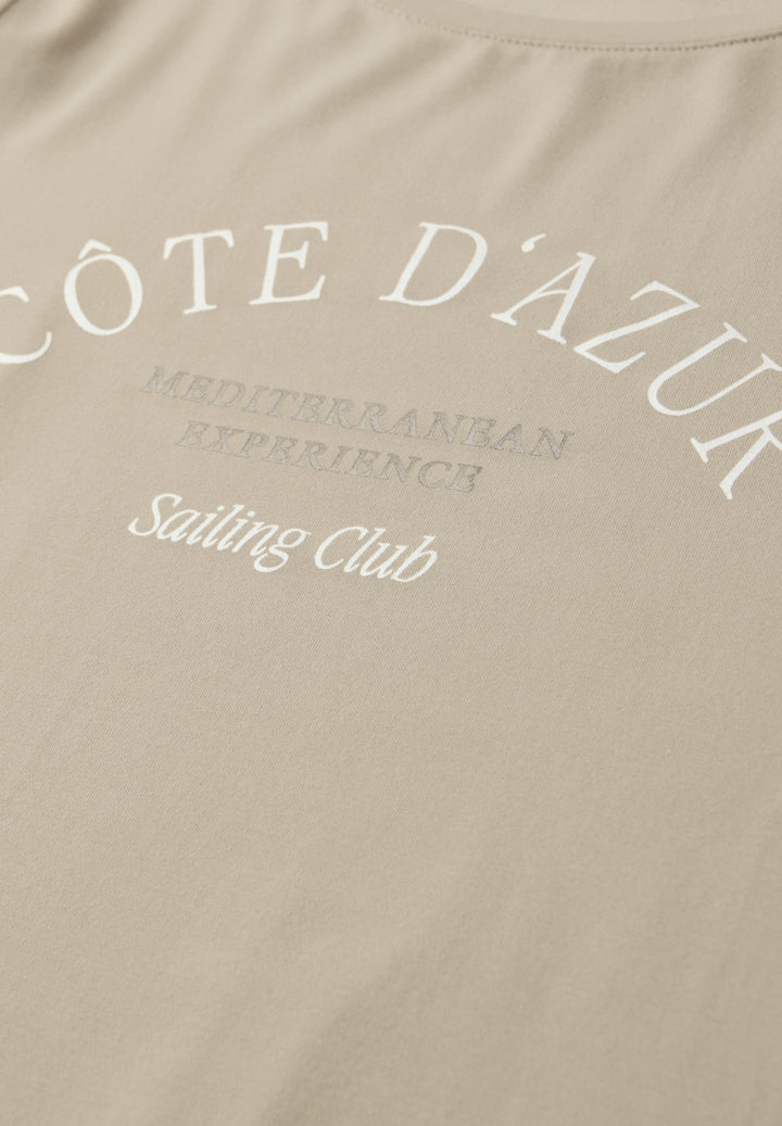 LTD QR wording print shirt, cobble stone 37540 Bild 2