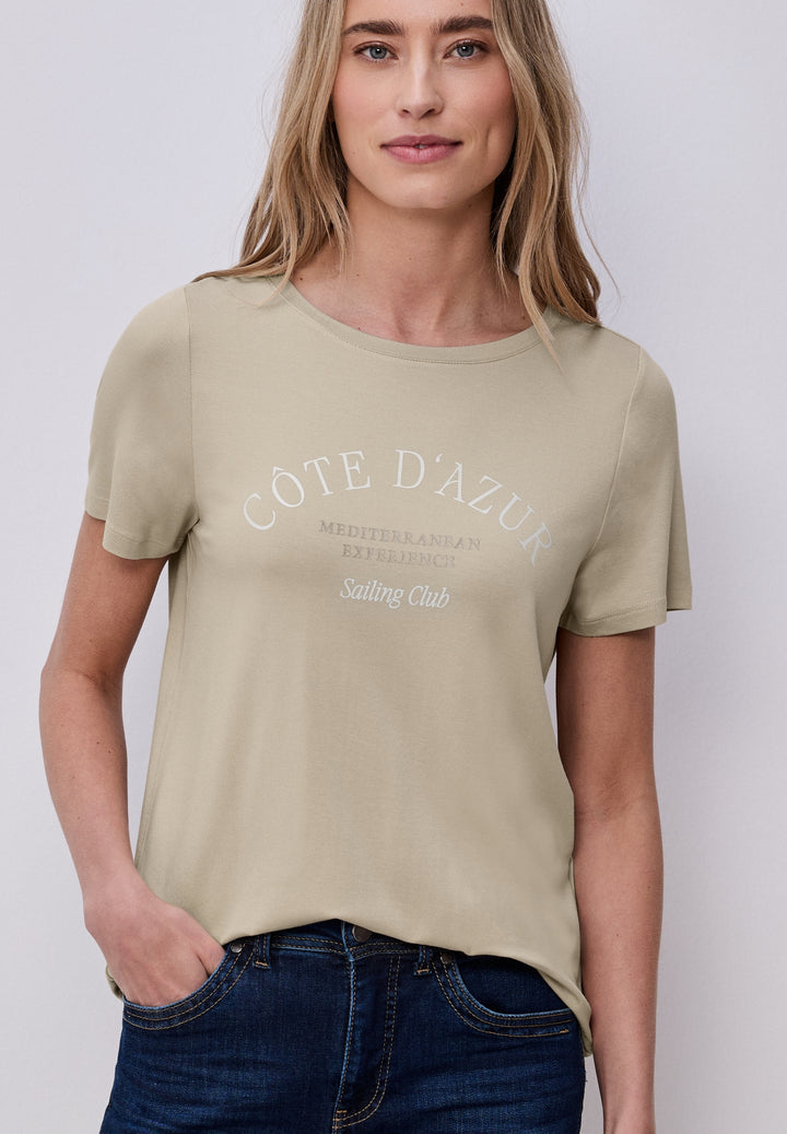 LTD QR wording print shirt, cobble stone 37540 Bild 5