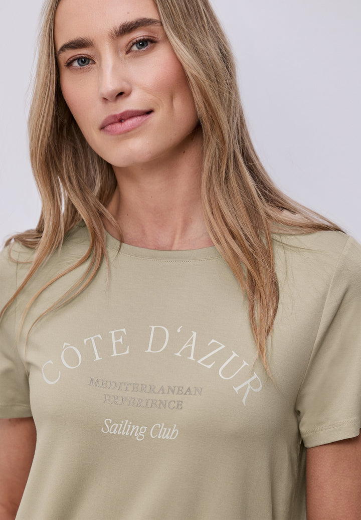 LTD QR wording print shirt, cobble stone 37540 Bild 7
