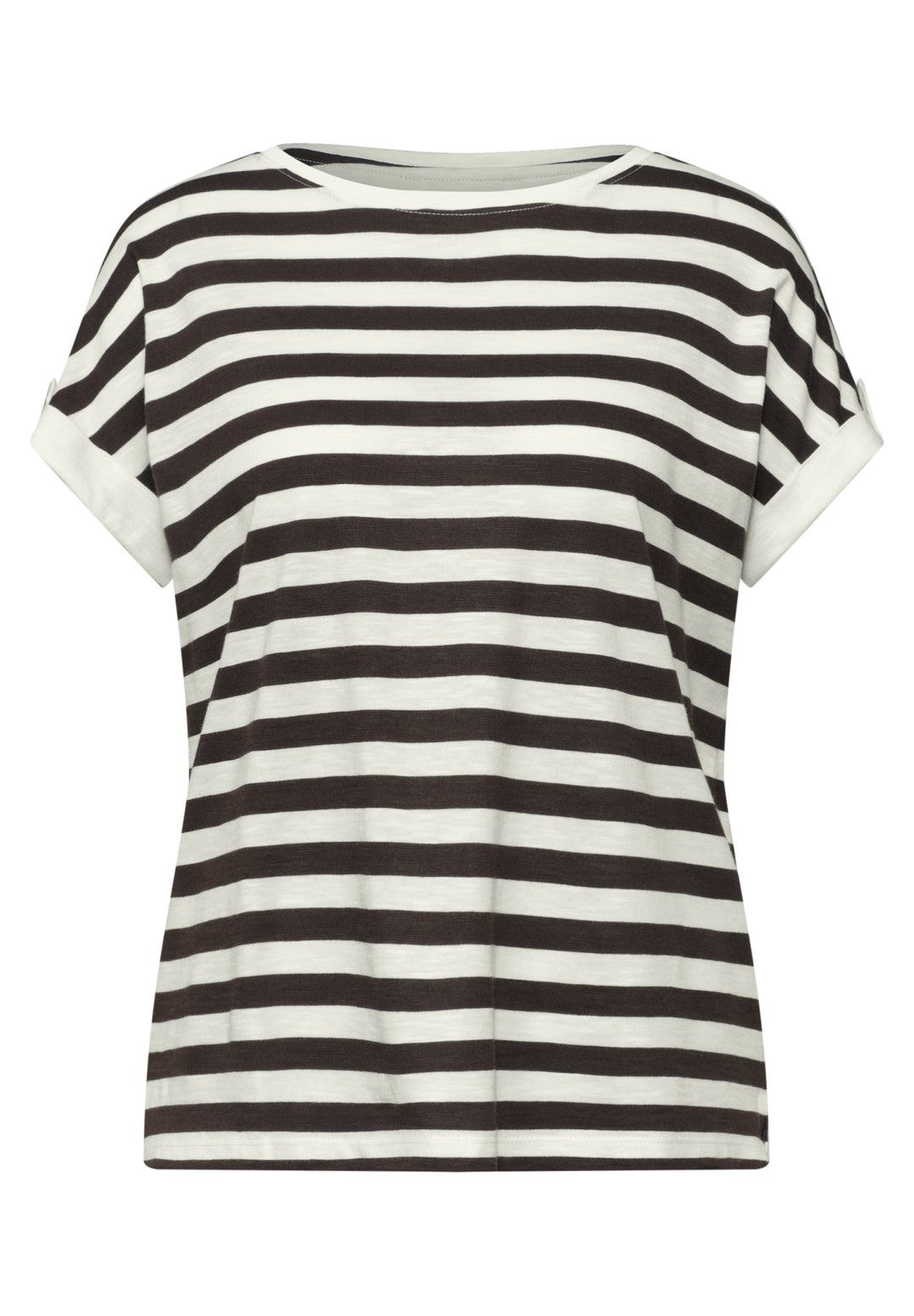 LTD QR yds basic shirt w.deco, espresso brown 27276 Bild 1