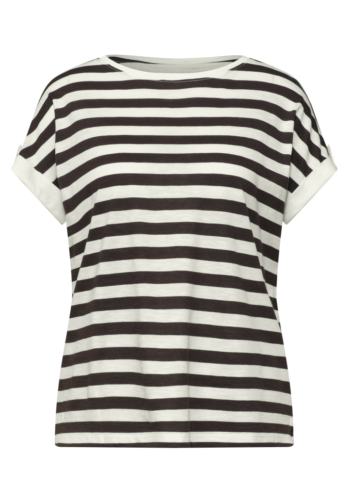 LTD QR yds basic shirt w.deco, espresso brown 27276 Bild 1