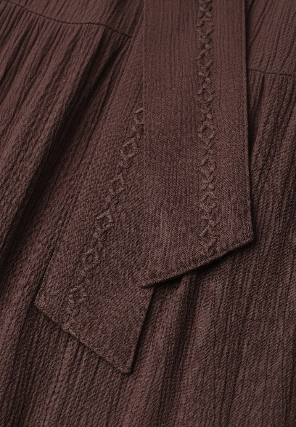 Maxi Volant_solid, espresso brown 17276 Bild 2