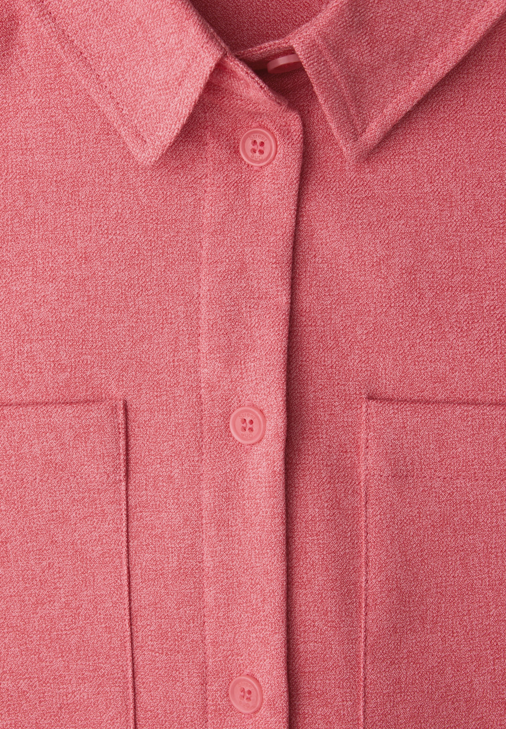 Melange shirtcollar blouse w p, striking coral mel. 17265 Bild 2