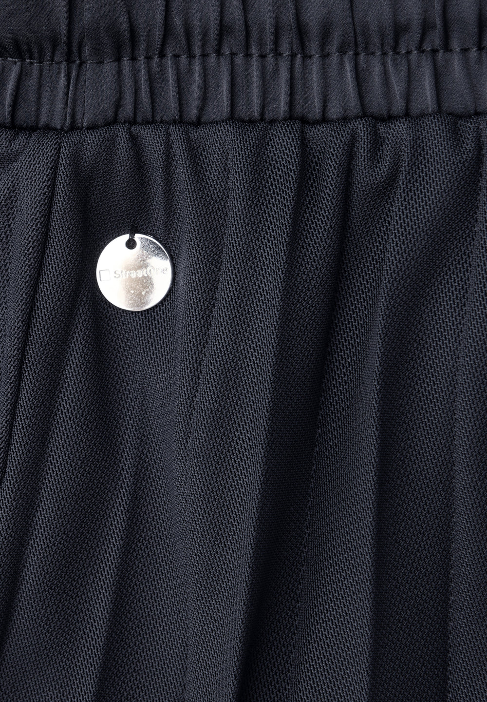 Mesh Plissée jog skirt_solid, shadowed navy 17502 Bild 2