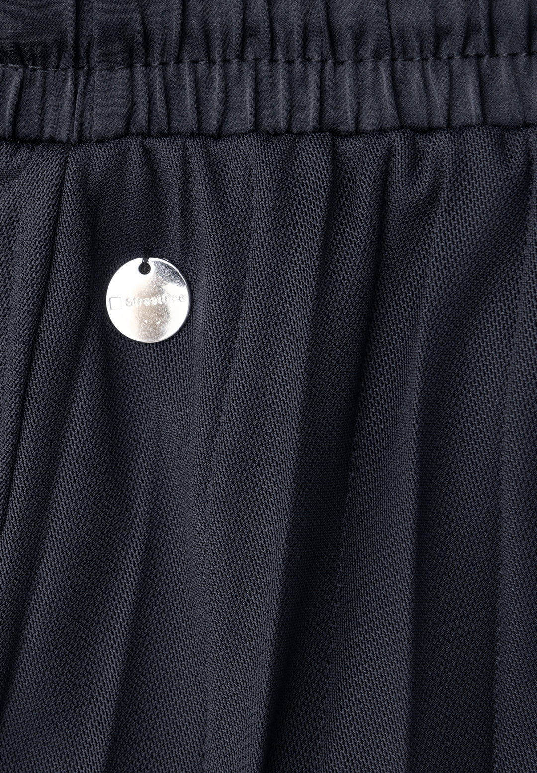 Mesh Plissée jog skirt_solid, shadowed navy 17502 Bild 2