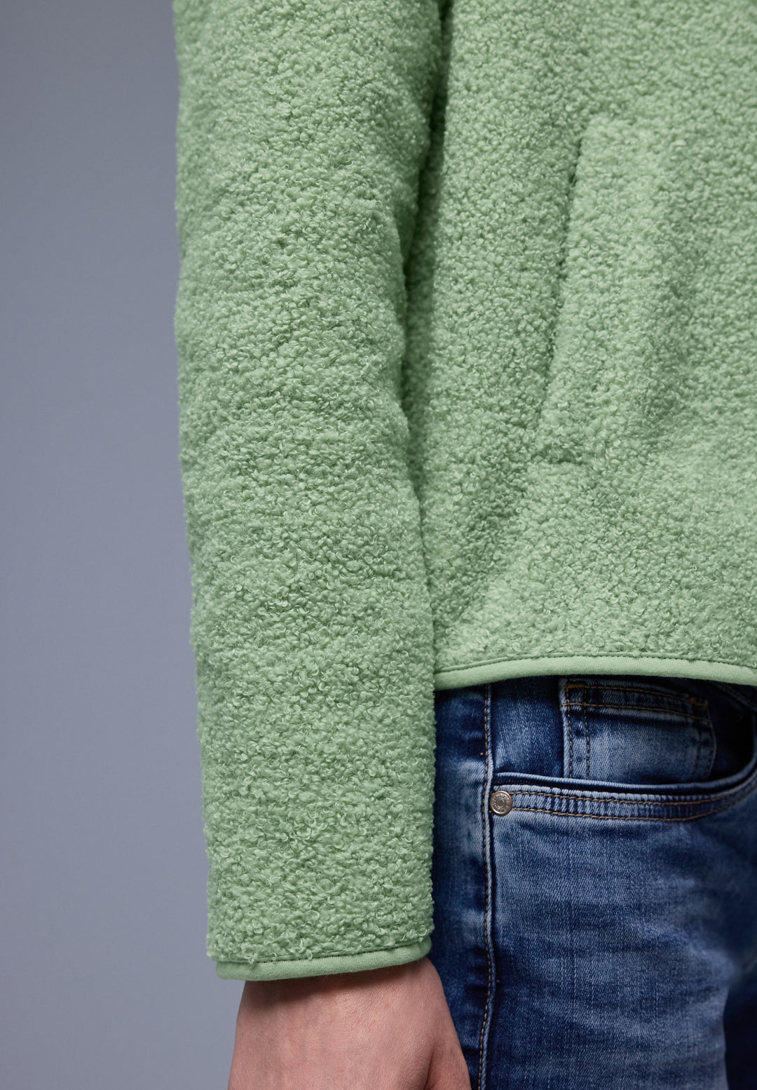 MH_QR_cool teddy jacket, pale mint green 17302 Bild 6