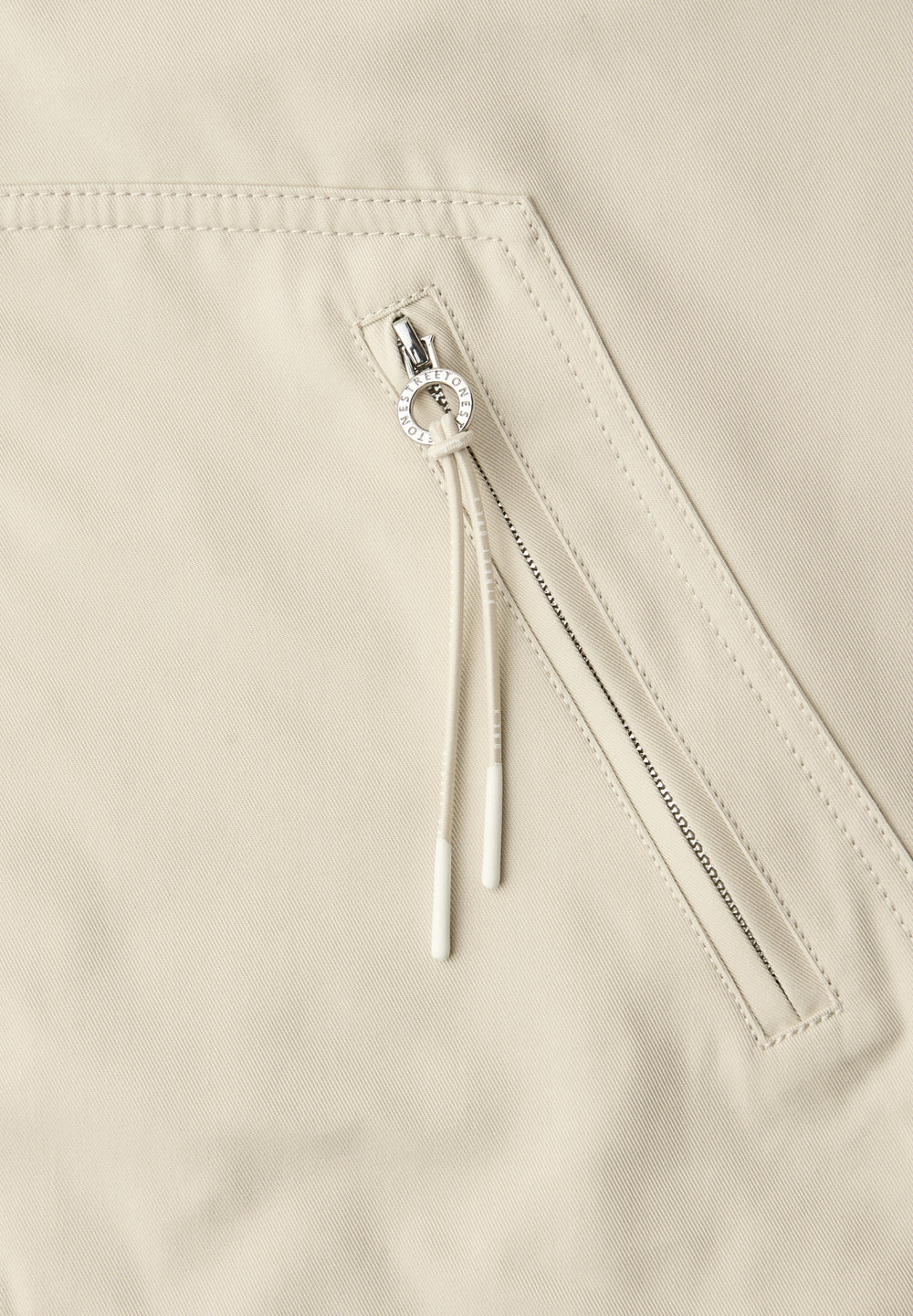 Mid Length Parka w. Hoody, powder beige 14347 Bild 2