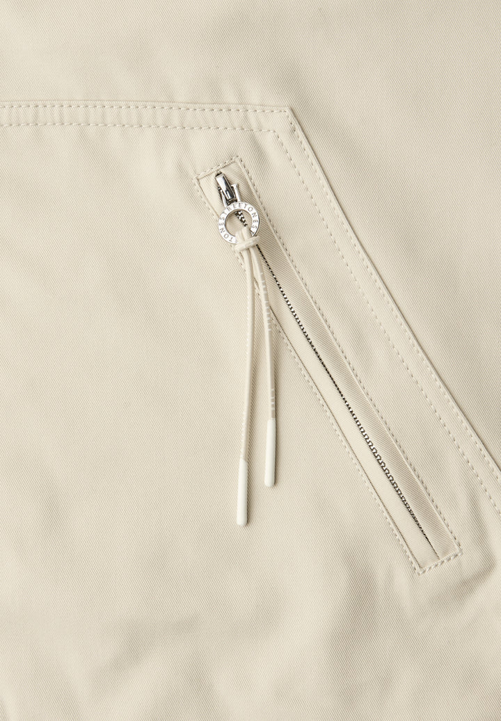 Mid Length Parka w. Hoody, powder beige 14347 Bild 3