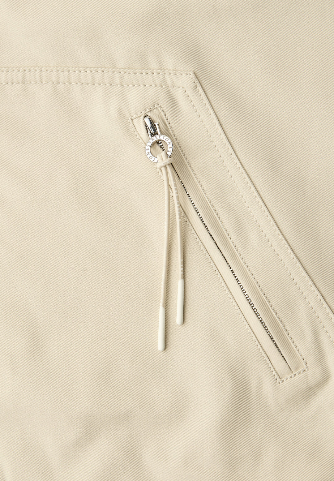 Mid Length Parka w. Hoody, powder beige 14347 Bild 3