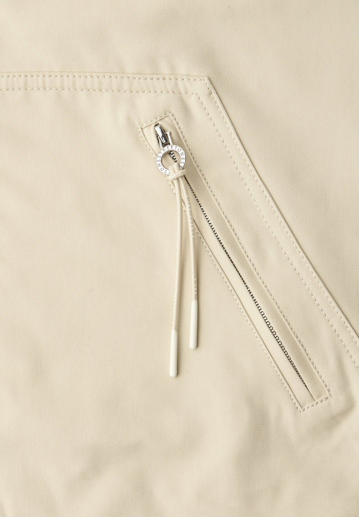 Mid Length Parka w. Hoody, powder beige 14347 Bild 3