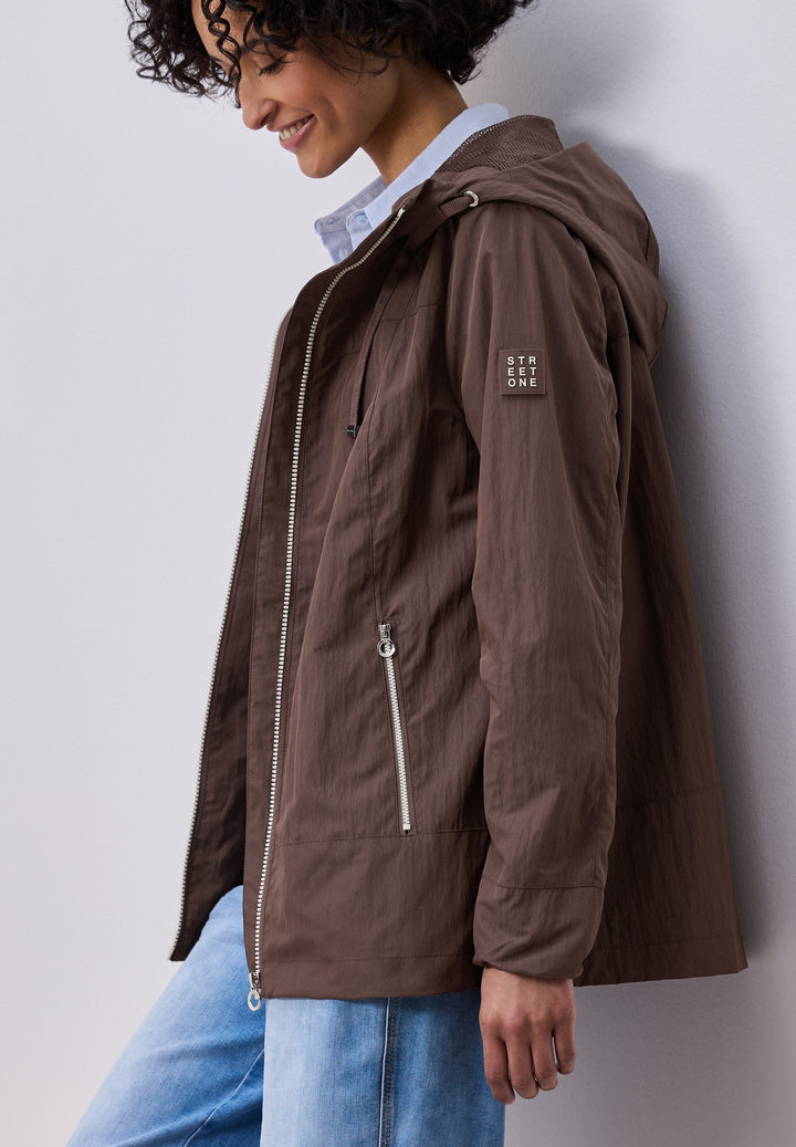 Modern Windbreaker, mahogany brown 15583 Bild 3