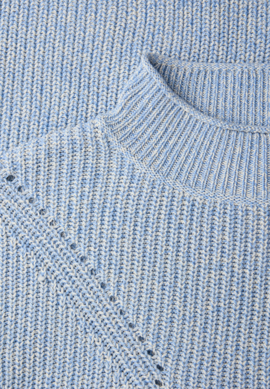 mouline turtle neck sweater, frosted blue 27149 Bild 2