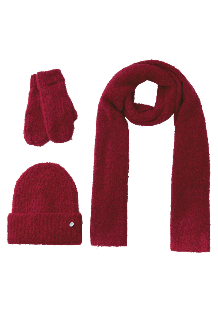 OP_Boucle Knit Gloves_Boucle K, carpet red 11359 Bild 3