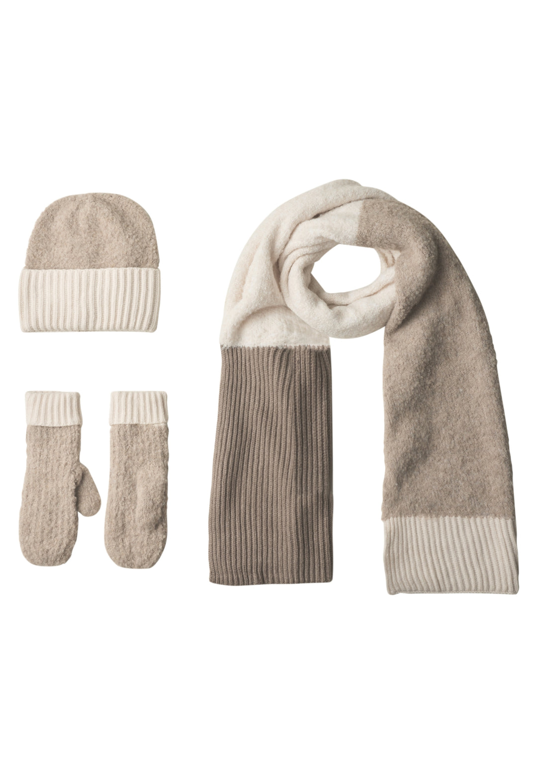 OP_Boucle Mix Knit Gloves_Bouc, Muddy Mocha 37990 Bild 3