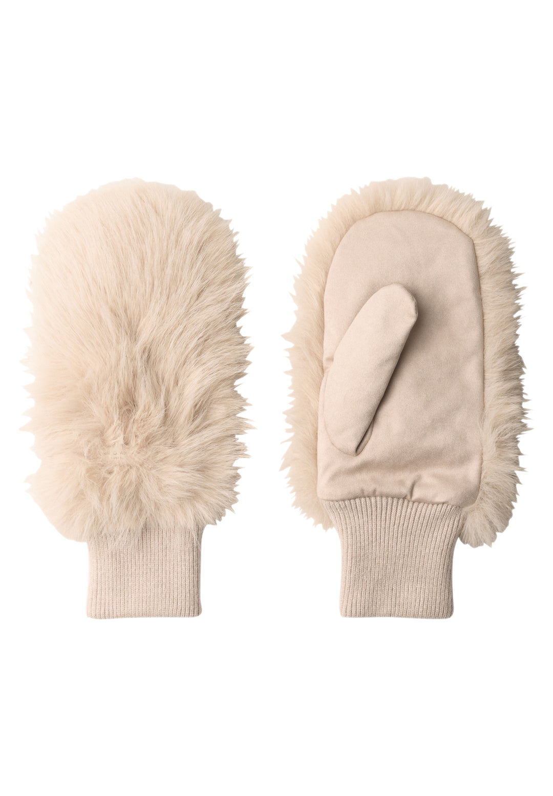OP_Fur Mittens, smooth stone sand 14955 Bild 1