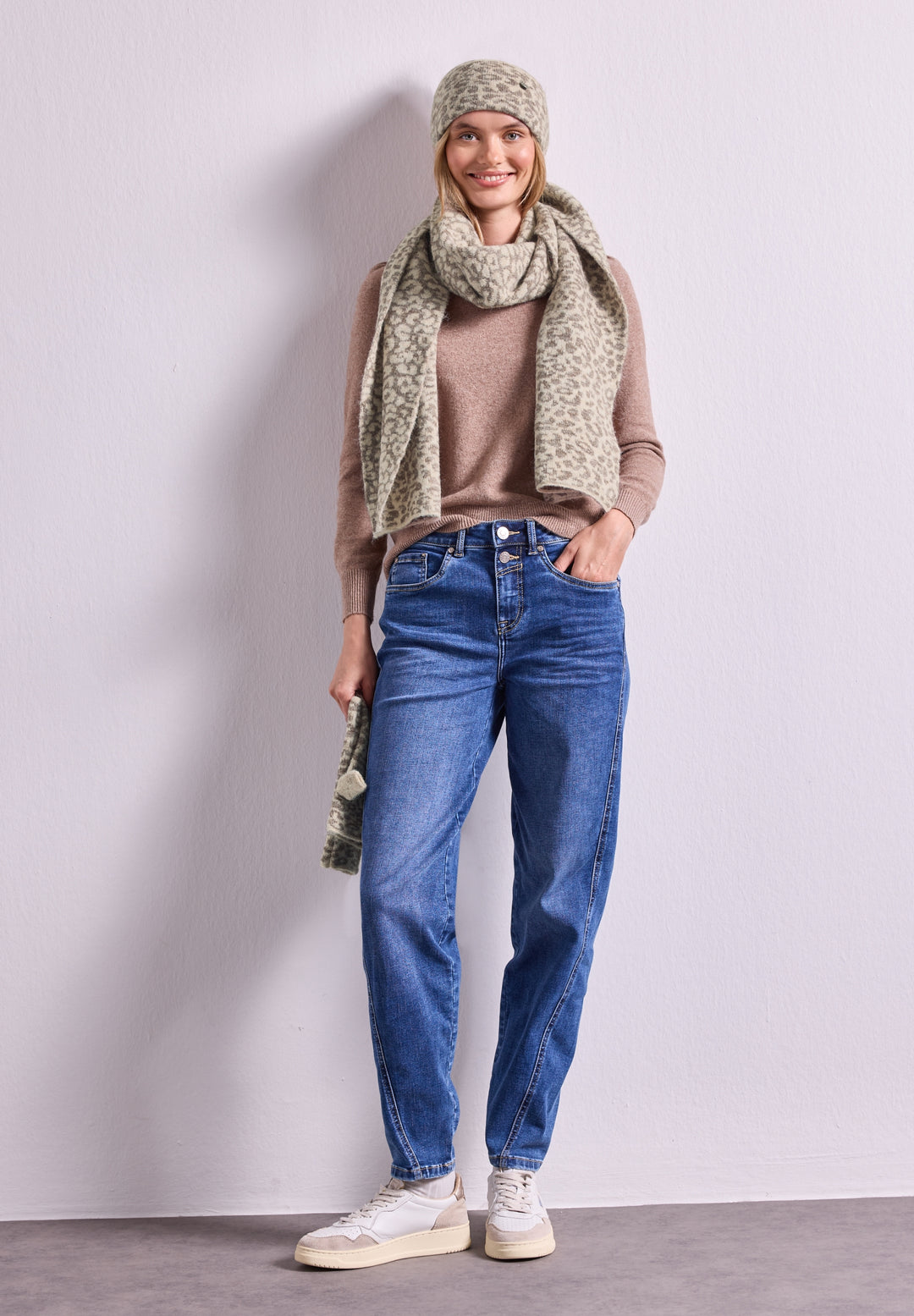 OP_ Leo Beanie_Leo Knit Set, barley beige mel. 28026 Bild 5