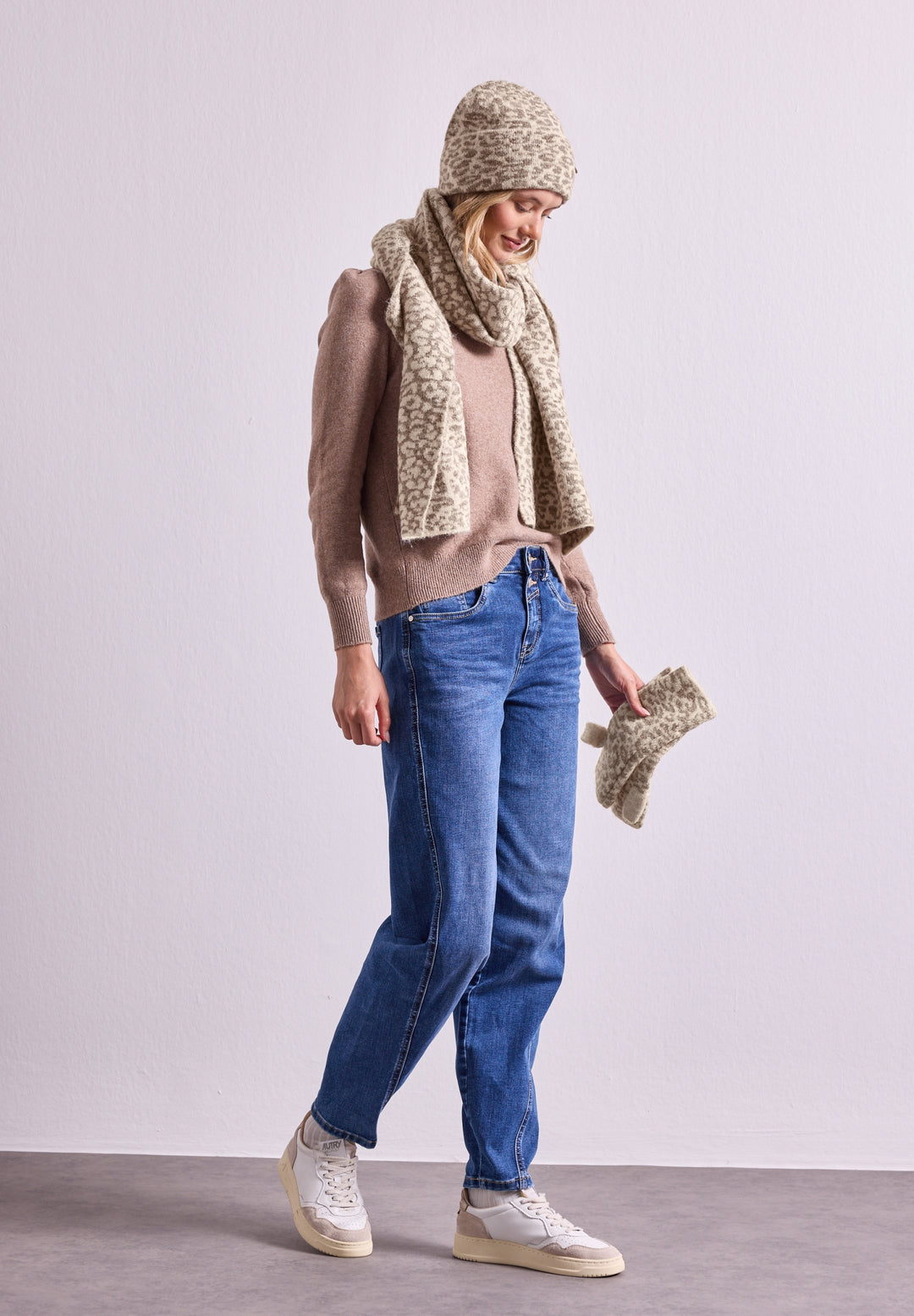 OP_ Leo Long_Leo Knit Set, barley beige mel. 28026 Bild 5