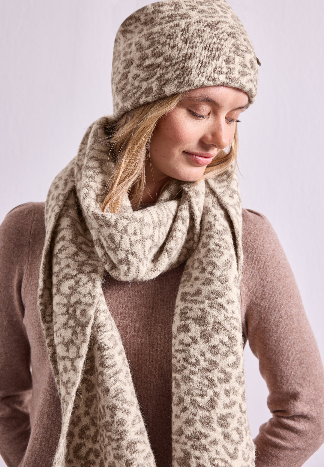 OP_ Leo Long_Leo Knit Set, barley beige mel. 28026 Bild 6