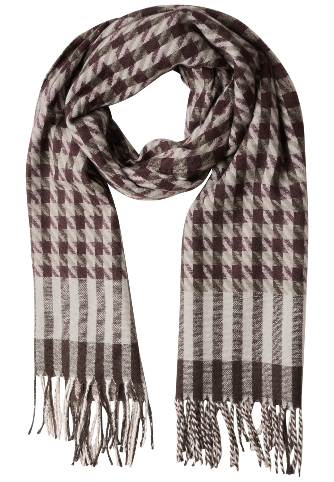 OP_ Multicolor Houndstooth, Muddy Mocha 37990 Bild 1