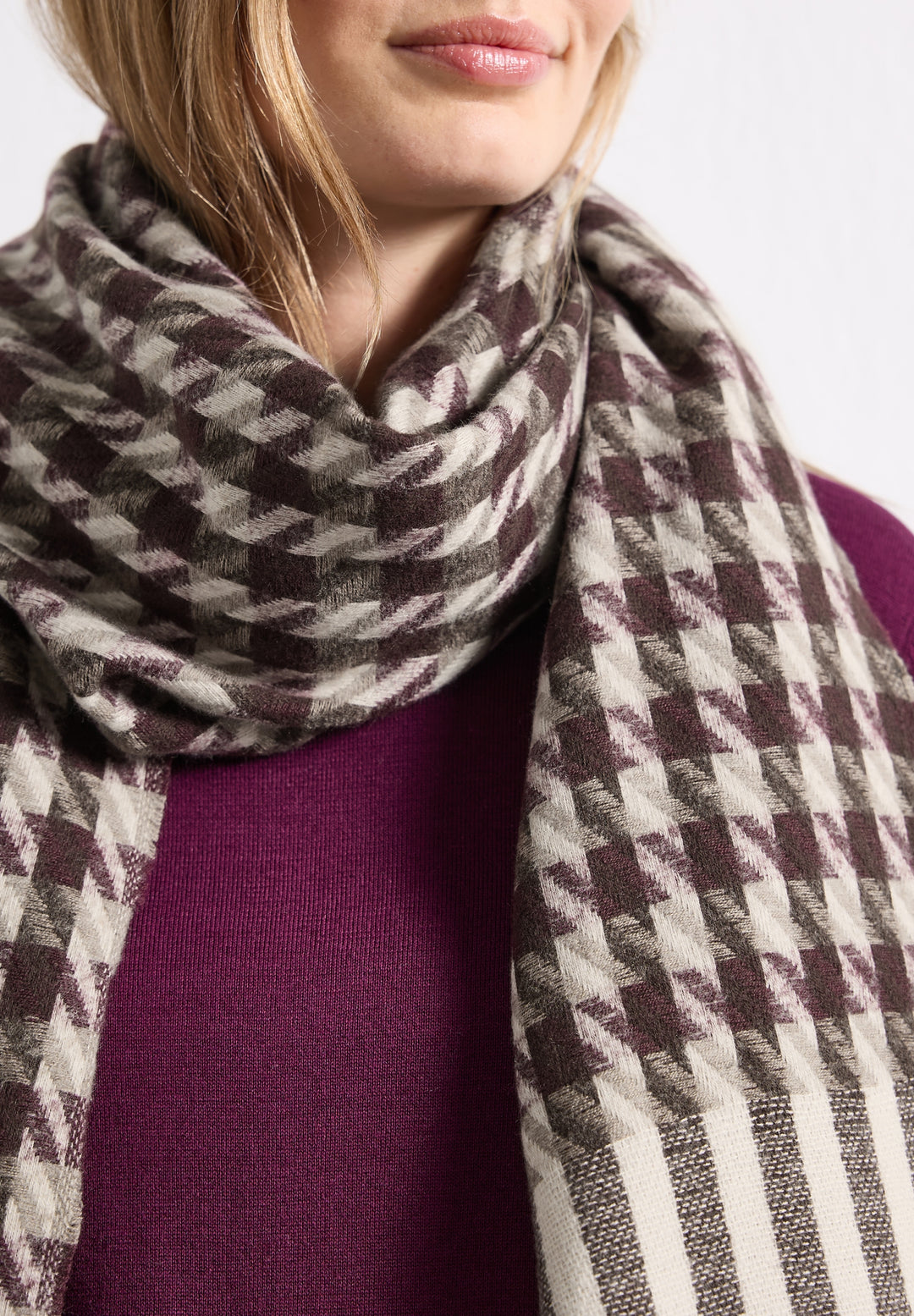 OP_ Multicolor Houndstooth, Muddy Mocha 37990 Bild 5