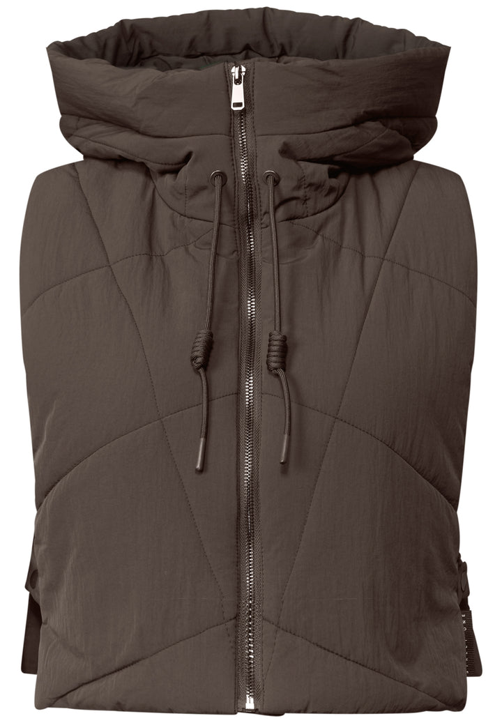 OP_Padded Solid Hoodie Collar, auburn brown 17111 Bild 1