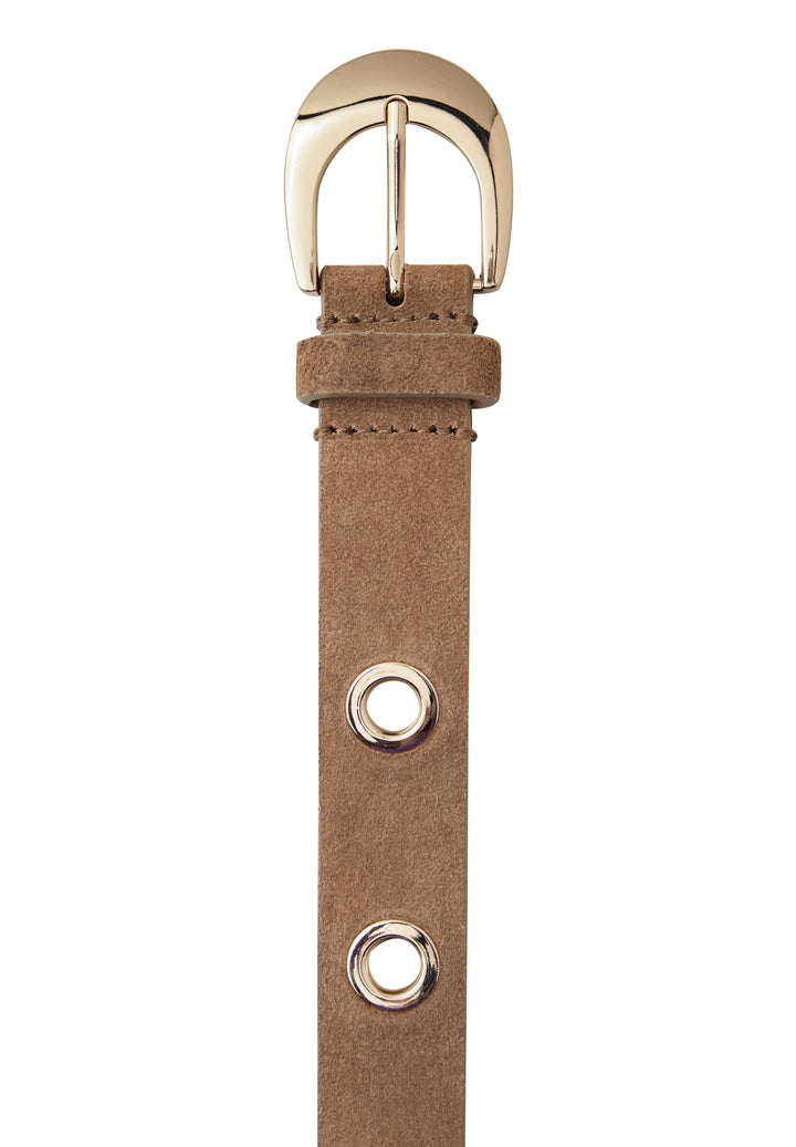 OP_Studded Velour Belt, cognac 10355 Bild 2
