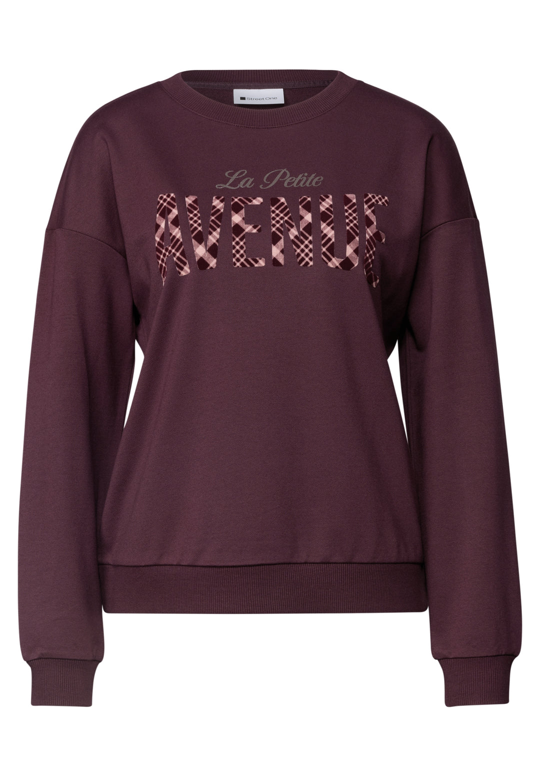 part print shirt, rustic rouge 37820 Bild 1