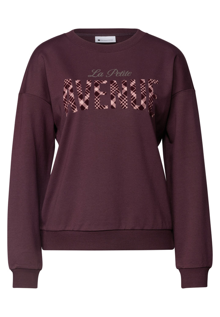 part print shirt, rustic rouge 37820 Bild 1