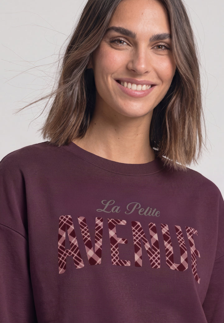 part print shirt, rustic rouge 37820 Bild 7