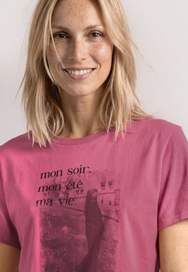 photo print shirt, blush berry 37846 Bild 6
