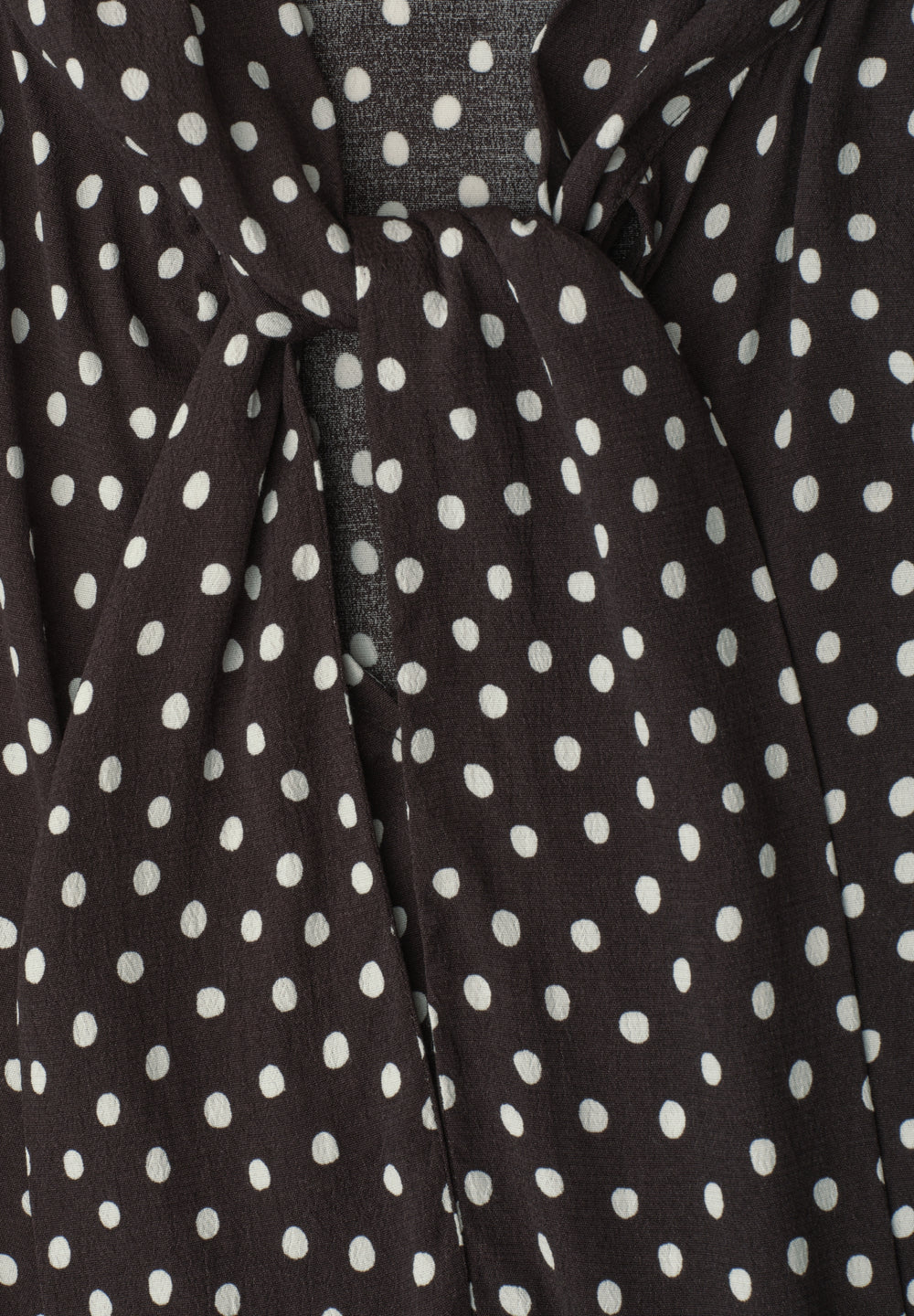 Printed blouse w tie detail, black coffee 27874 Bild 2