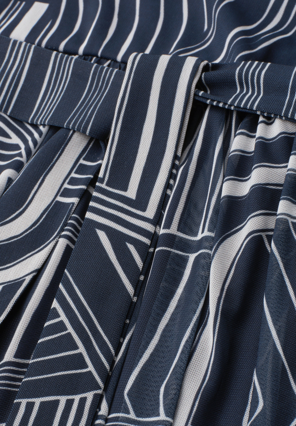 Printed Mesh Dress_AOP, darkest blue 27915 Bild 2