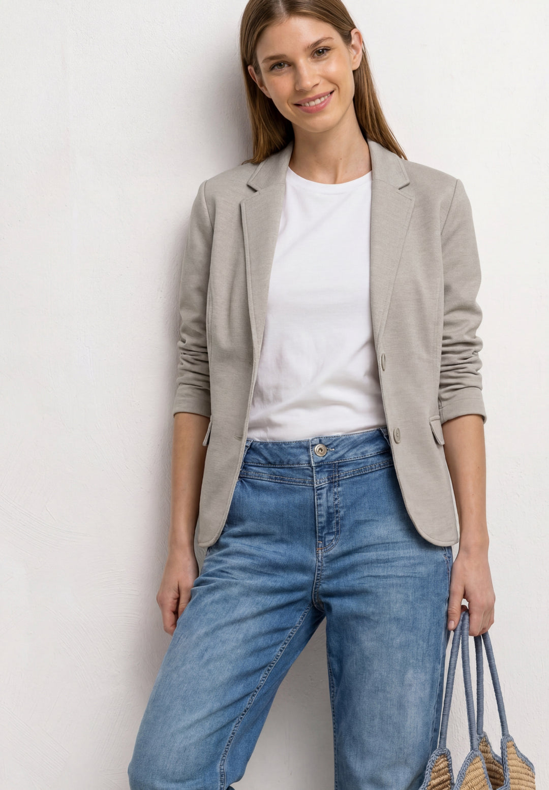 QR Basic Blazer, clay sand 27727 Bild 3