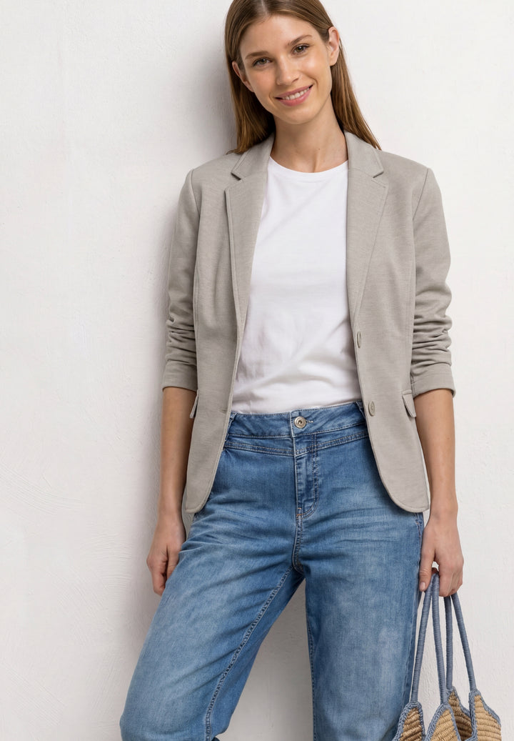 QR Basic Blazer, clay sand 27727 Bild 3