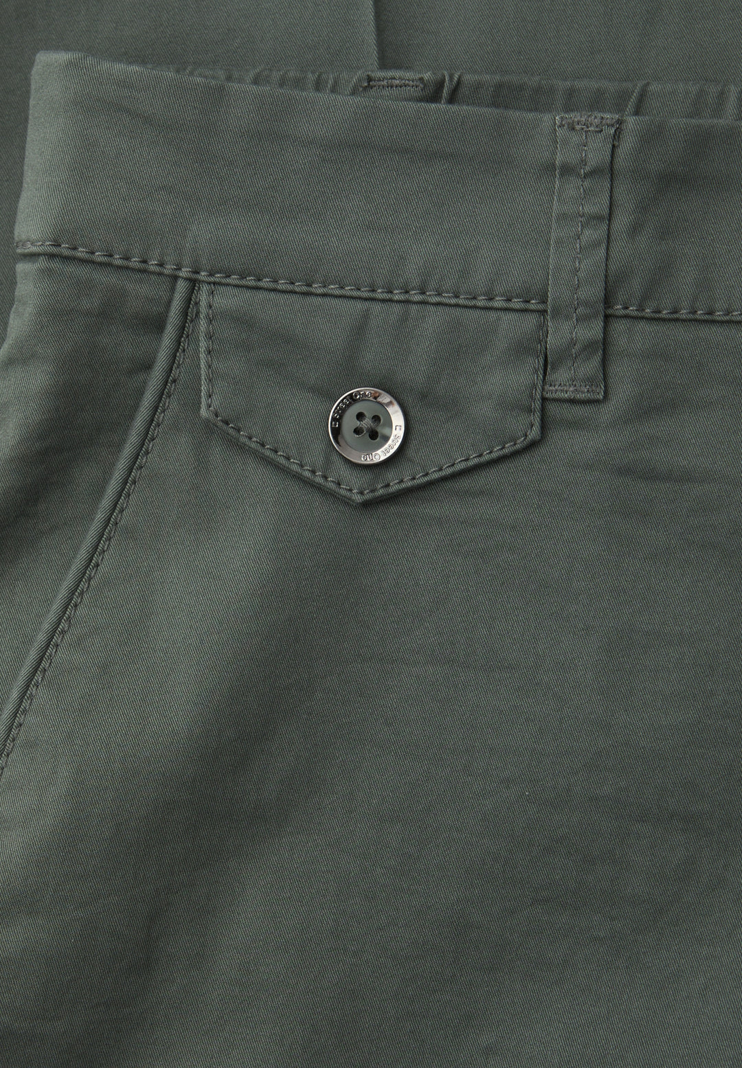 QR Chino peach Twill Co/Ea, cilantro green 17544 Bild 2