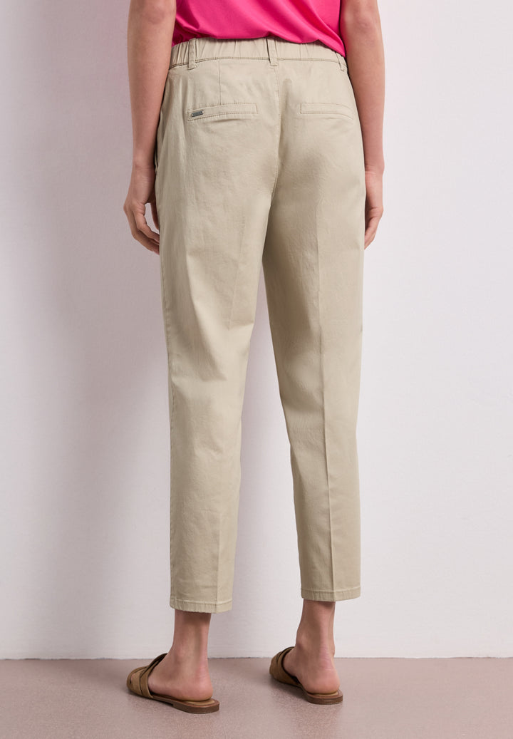 QR Chino peach Twill Co/Ea, cobble stone 17540 Bild 4