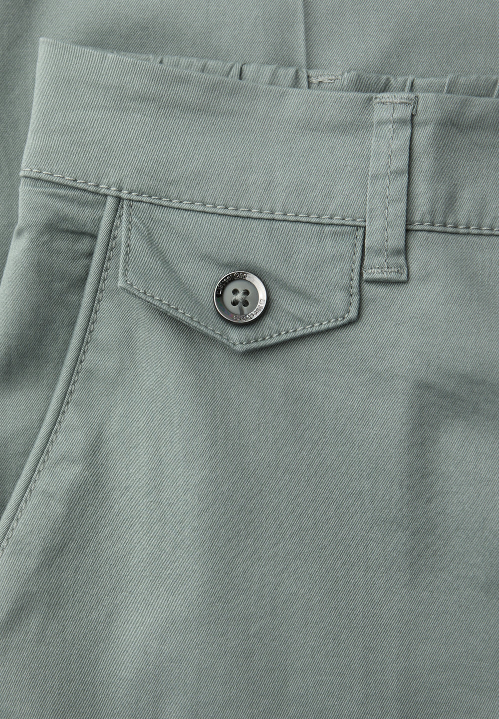 QR Chino peach Twill Co/Ea, dark mint green 17515 Bild 2