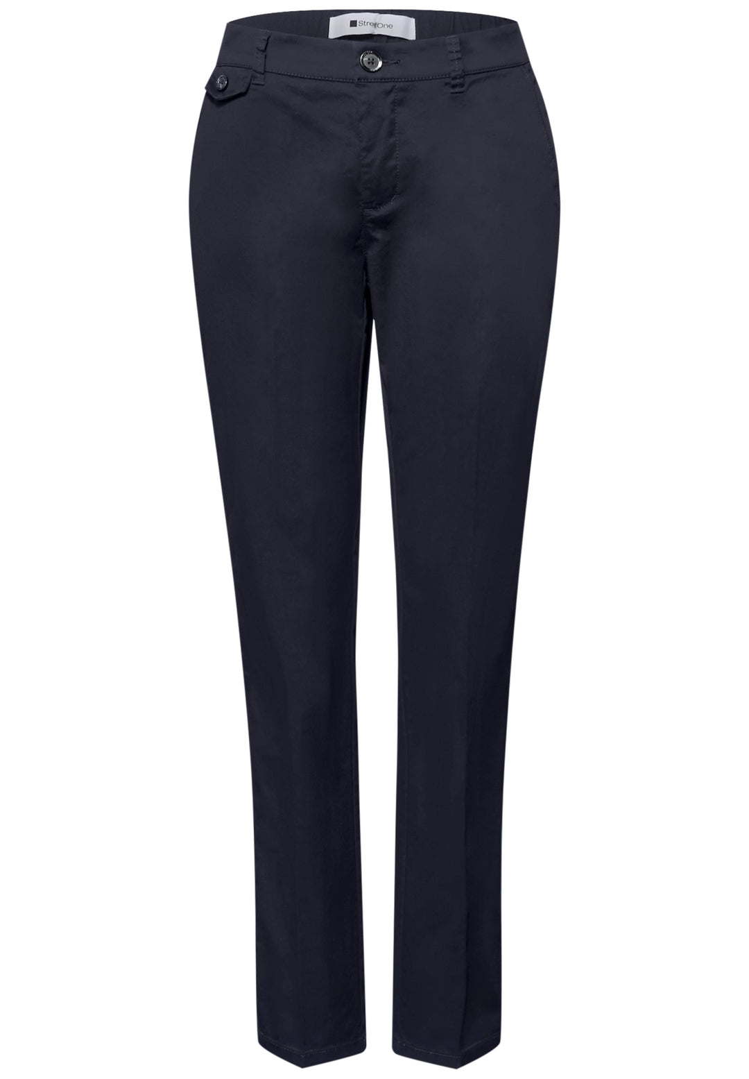 QR Chino peach Twill Co/Ea, deep blue 11238 Bild 1