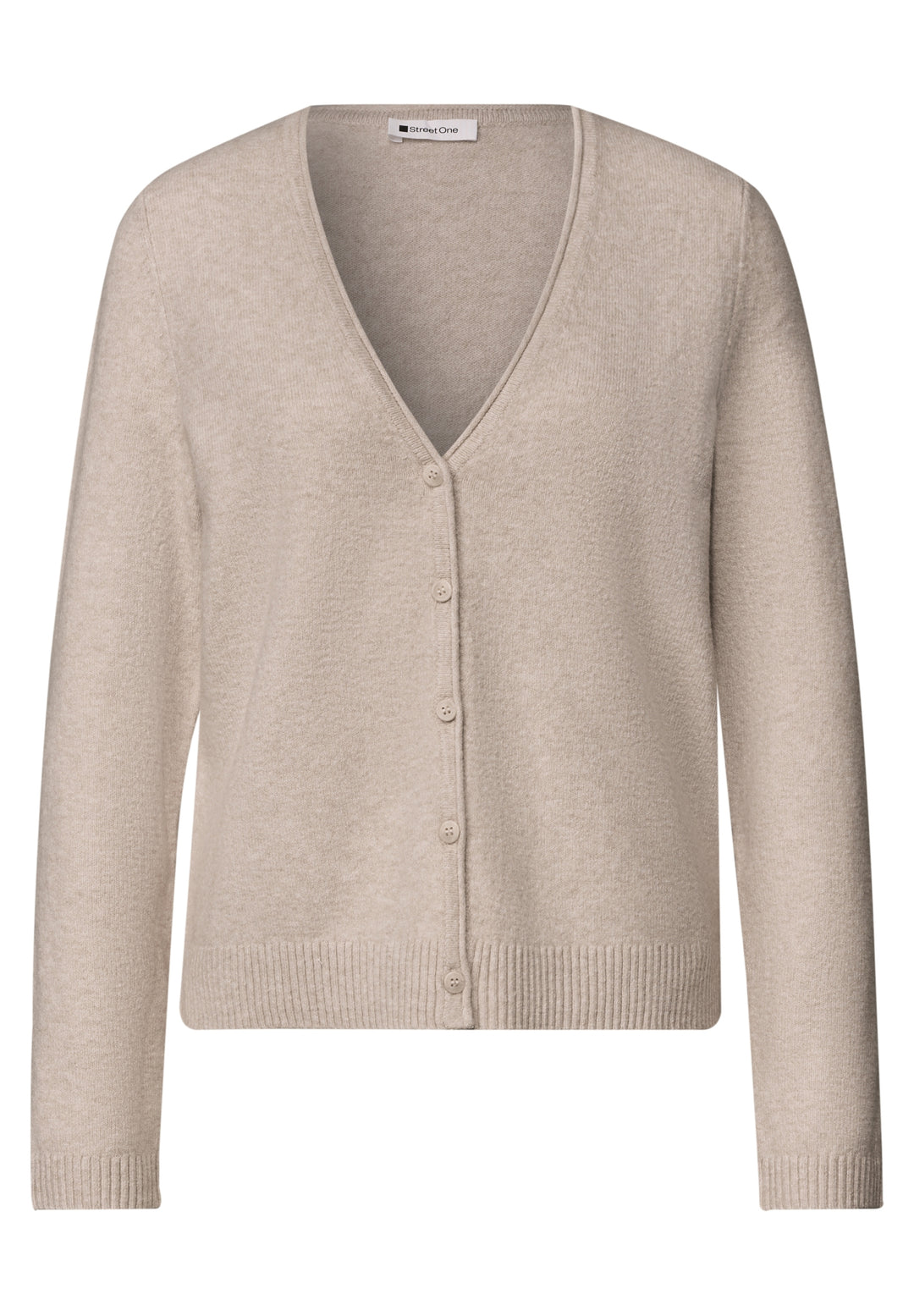 QR_cosy cardigan, clay sand mel. 18039 Bild 1