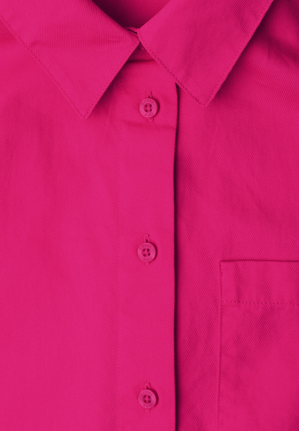 QR Cotton shirtcollar blouse w, magenta dream 17281 Bild 2