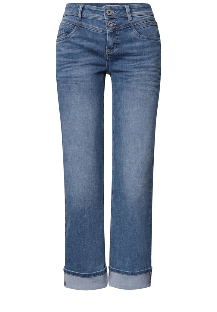 QR Style Amalia Straight Leg,m, Mid Blue Authentic washed 18062 Bild 1