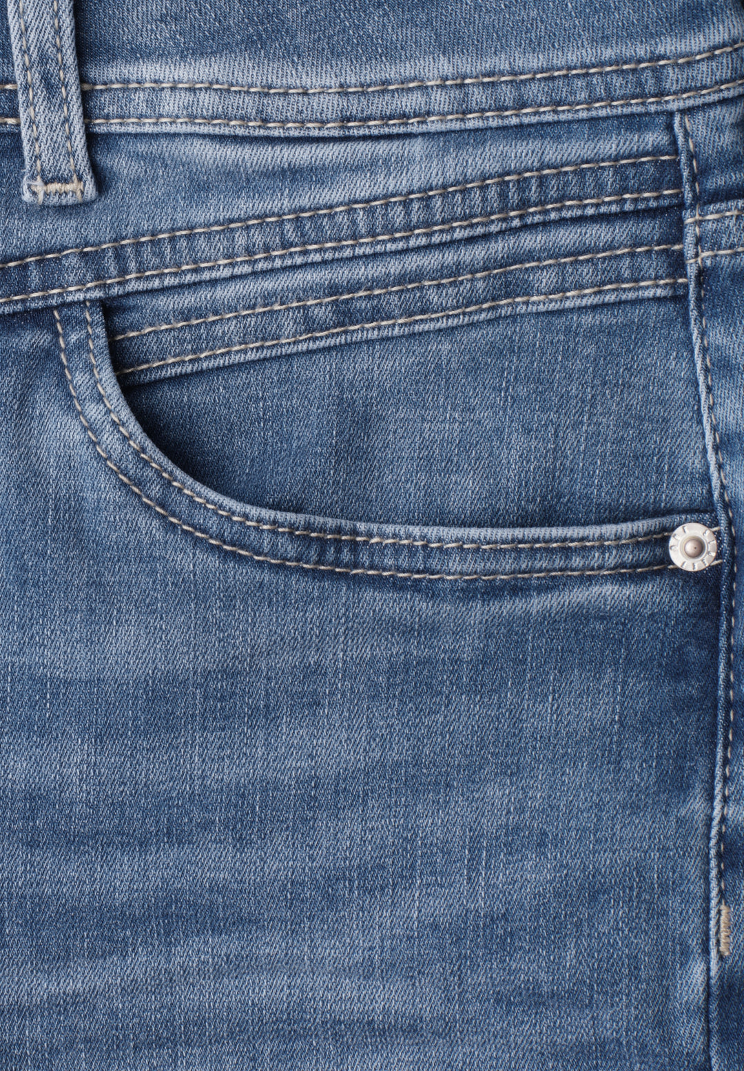 QR Style Amalia Straight Leg,m, Mid Blue Authentic washed 18062 Bild 2