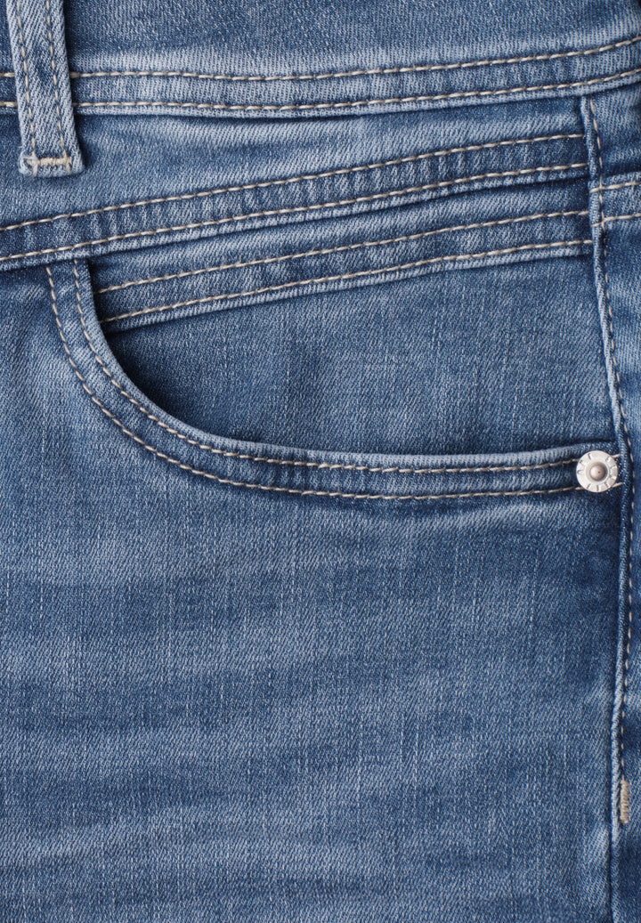 QR Style Amalia Straight Leg,m, Mid Blue Authentic washed 18062 Bild 2