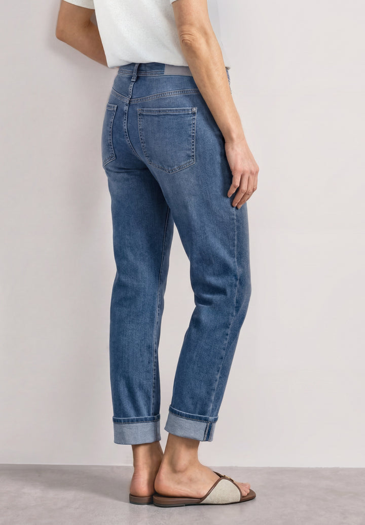 QR Style Amalia Straight Leg,m, Mid Blue Authentic washed 18062 Bild 4