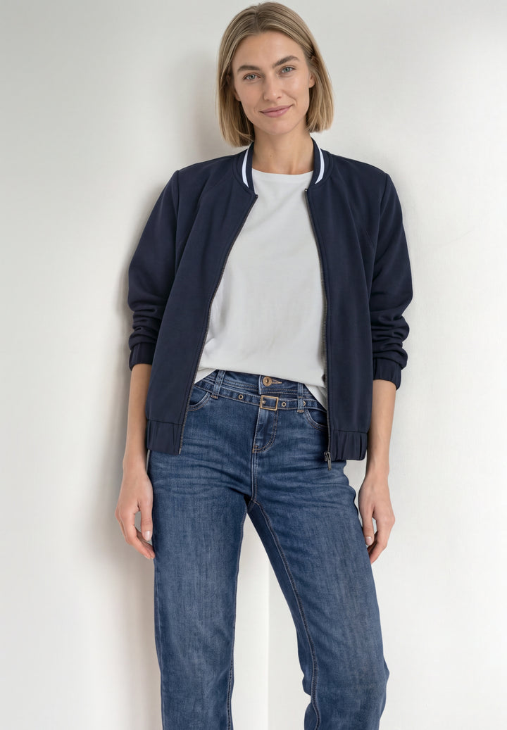 QR Style Amalia Straight Leg,m, Mid Blue Random Washed 18061 Bild 5