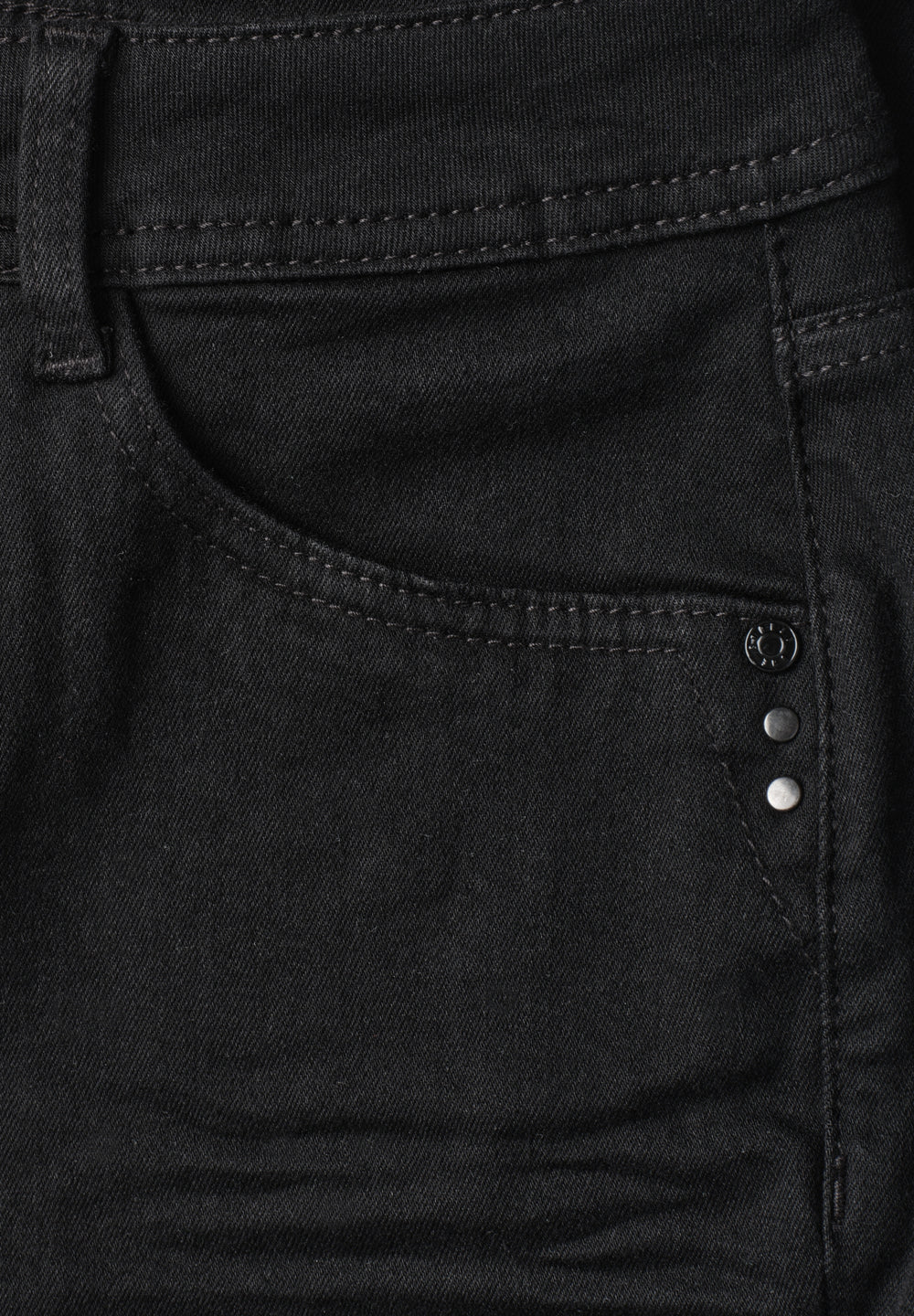 QR Style Blaire Bootcut,hw,bla, Black Rinse wash 18058 Bild 2