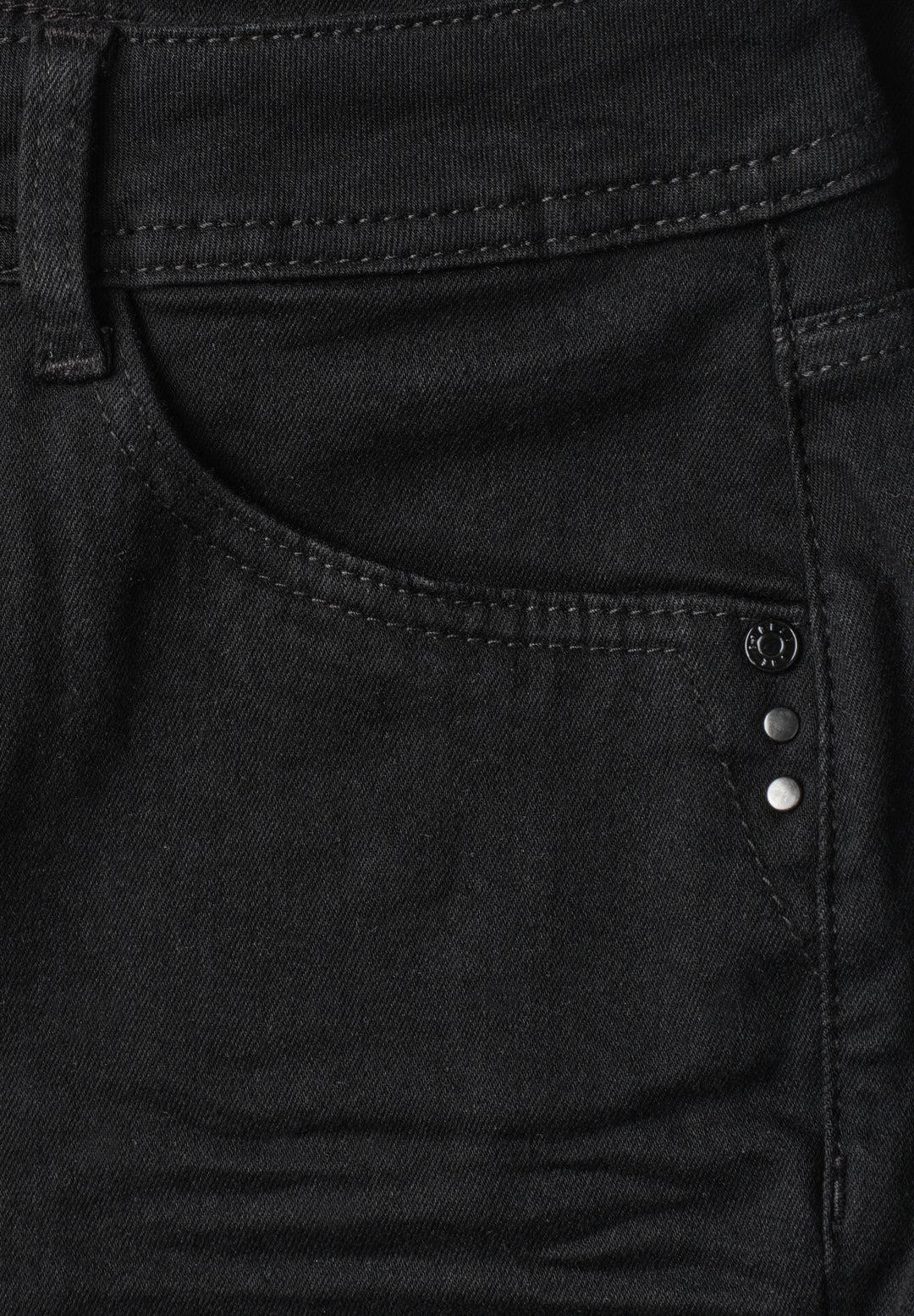 QR Style Blaire Bootcut,hw,bla, Black Rinse wash 18058 Bild 2