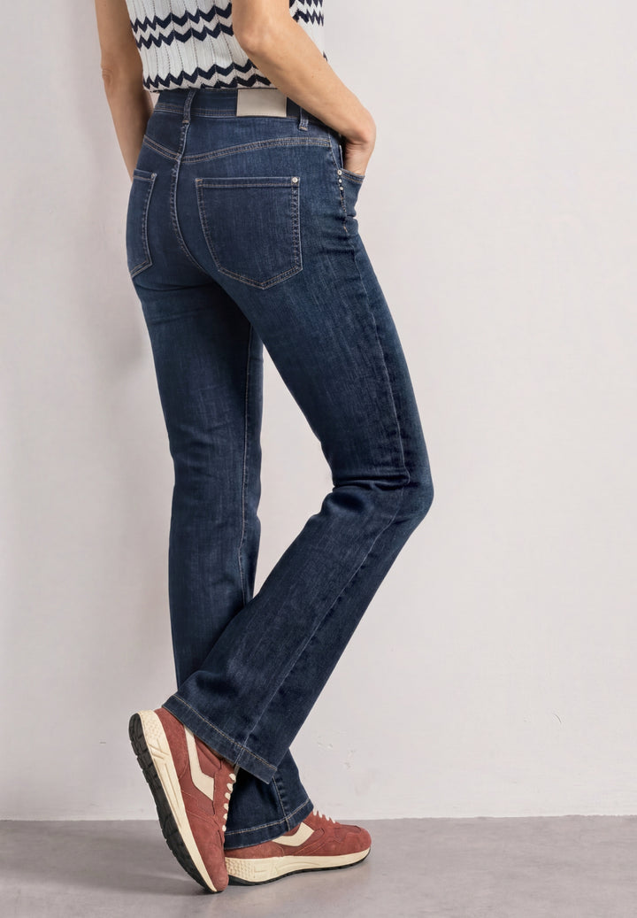 QR Style Blaire Bootcut,hw,dar, Dark Blue Washed 18046 Bild 4