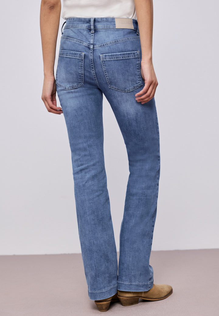 QR Style Blaire Bootcut,hw,lig, Light Blue Wash 17625 Bild 4